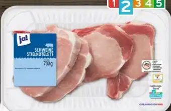 REWE ja! Schweine Stielkotelett Angebot