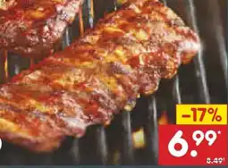 Netto Marken-Discount Barbeque BBQ Ribs Angebot