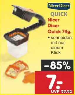 Netto Marken-Discount Genius Nicer Dicer Quick 7-tlg Angebot