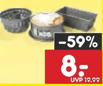 Netto Marken-Discount Original Kaiser Backformenset 3 tlg Angebot