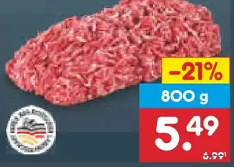 Netto Marken-Discount Gut Ponholz Gemischt-Hackfleisch Angebot