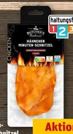 REWE Butcher’s Barbecue Hähnchen-Minuten Schnitzel Angebot