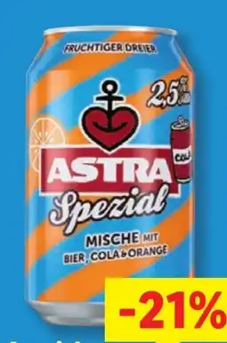 Lidl Brauerei Astra Spezial Angebot