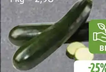 Edeka Frischemarkt Unsere Heimat Bio-Zucchini Angebot