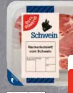 Edeka Frischemarkt Gut & Günstig Schweinenacken Angebot