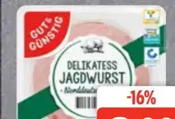 Edeka Frischemarkt Gut & Günstig Brühwurstaufschnitt Angebot