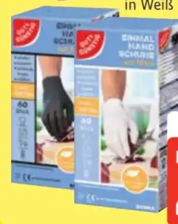 Edeka Gut & Günstig Einmalhandschuhe Angebot