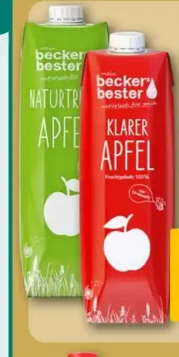 REWE Center Mein Becker's Bester Naturtrüber Apfelsaft Angebot