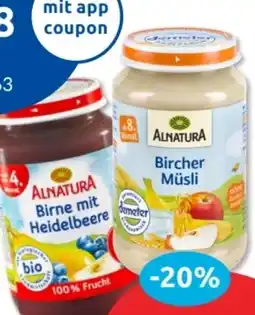 Budni Alnatura Früchte Gläschen Angebot
