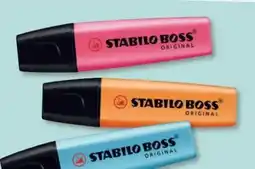 Budni Stabilo Textmarker Boss Angebot