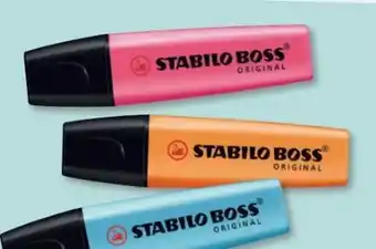 Budni Stabilo Textmarker Boss Angebot