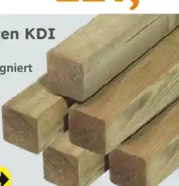Globus Baumarkt Kantholzpfosten KDI Angebot