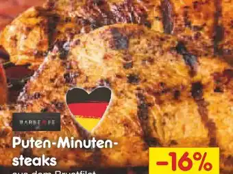 Netto Marken-Discount Barbeque Puten-Minutensteaks Angebot