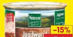 Netto Marken-Discount Weimarer Thüringer Jagdwurst Wurstkonserven Angebot
