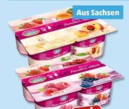 PENNY Sachsenmilch Unser Familien-Glück Joghurt Angebot