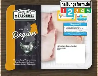 REWE Metzgerei Wilhelm Brandenburg Hähnchen-Oberschenkel Angebot