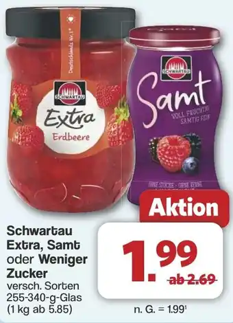Famila Nord West Schwartau Extra, Samt oder Weniger Zucker Angebot