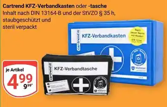 Globus Cartrend kfz-verbandkasten Angebot