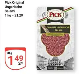 Globus Pick original ungarische salami Angebot