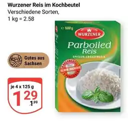 Globus Wurzener reis im kochbeutel Angebot