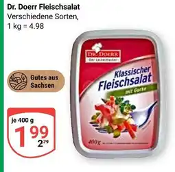 Globus Dr. doerr fleischsalat Angebot