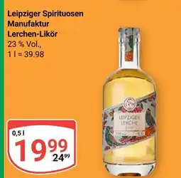 Globus Leipziger spirituosen manufaktur lerchen-likör Angebot