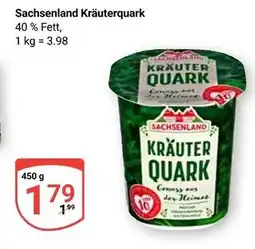 Globus Sachsenland kräuterquark Angebot