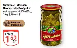 Globus Spreewald-feldmann gewürzgurken Angebot