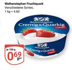 Globus Weihenstephan fruchtquark Angebot