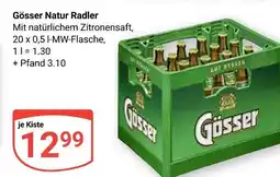 Globus Gösser natur radler Angebot