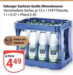 Globus Ileburger sachsen quelle mineralwasser Angebot