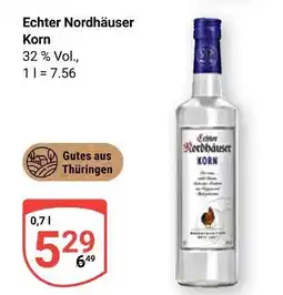 Globus Echter nordhäuser korn Angebot
