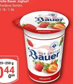 Globus Bauer der große bauer joghurt Angebot