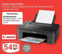 Globus Canon drucker pixma ts3350 Angebot
