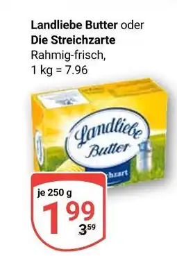 Globus Landliebe butter Angebot