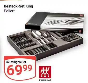 Globus Zwilling besteck-set king Angebot