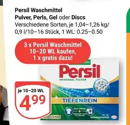 Globus Persil waschmittel pulver Angebot