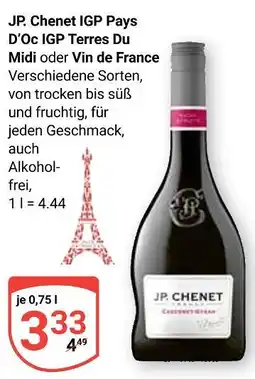 Globus Jp. chenet pays d’oc igp terres du midi Angebot