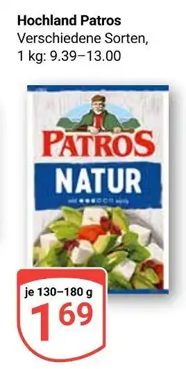 Globus Hochland patros natur Angebot