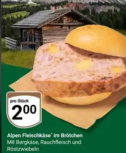 Globus Alpen fleischkäse im brötchen Angebot