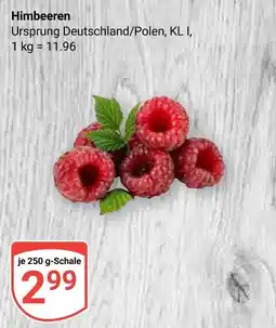 Globus Himbeeren Angebot