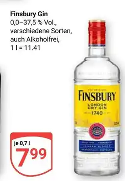 Globus Finsbury gin Angebot