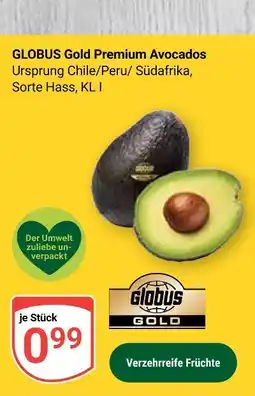 Globus Globus gold premium avocados Angebot