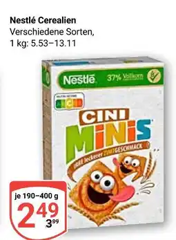 Globus Nestlé cini minis Angebot