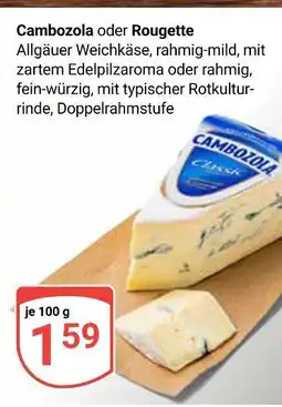 Globus Cambozola allgäuer weichkäse Angebot