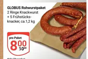 Globus Globus rohwurstpaket Angebot