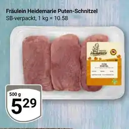 Globus Fräulein heidemarie puten-schnitzel Angebot