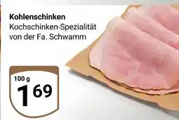 Globus Fa. schwamm kohlenschinken Angebot