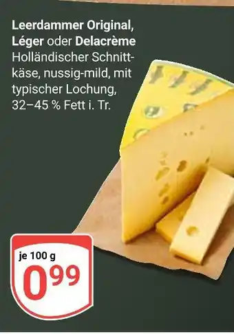 Globus Leerdammer original Angebot