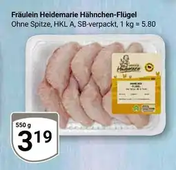 Globus Fräulein heidemarie hähnchen-flügel Angebot